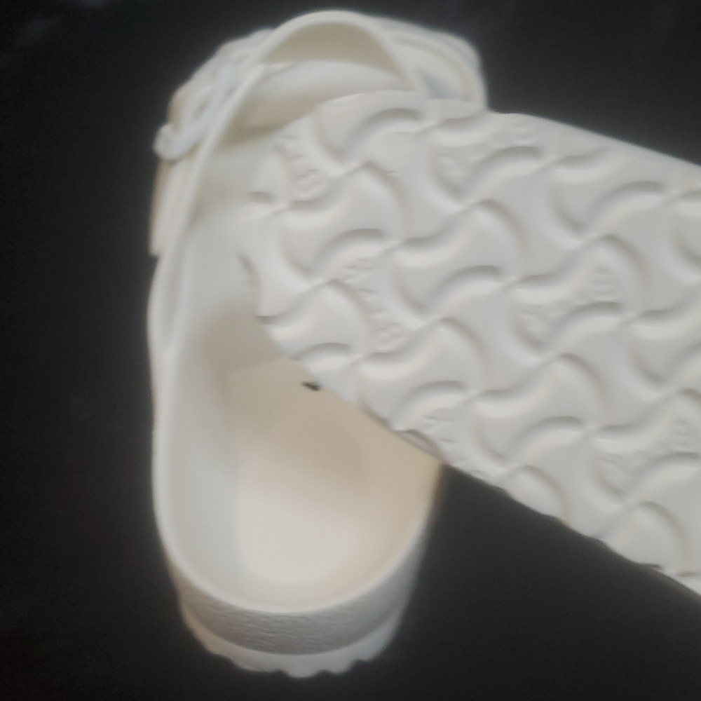 BIRKENSTOCK ARIZONA EVA SANDALS IN OFF WHITE /SZ:41 - Picture 6 of 12